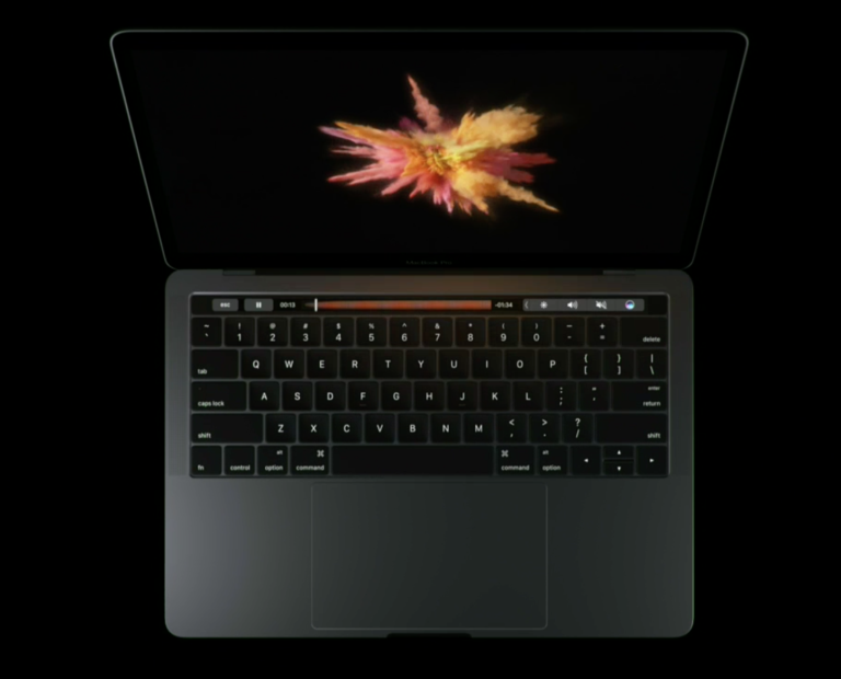 macbook pro touch screen