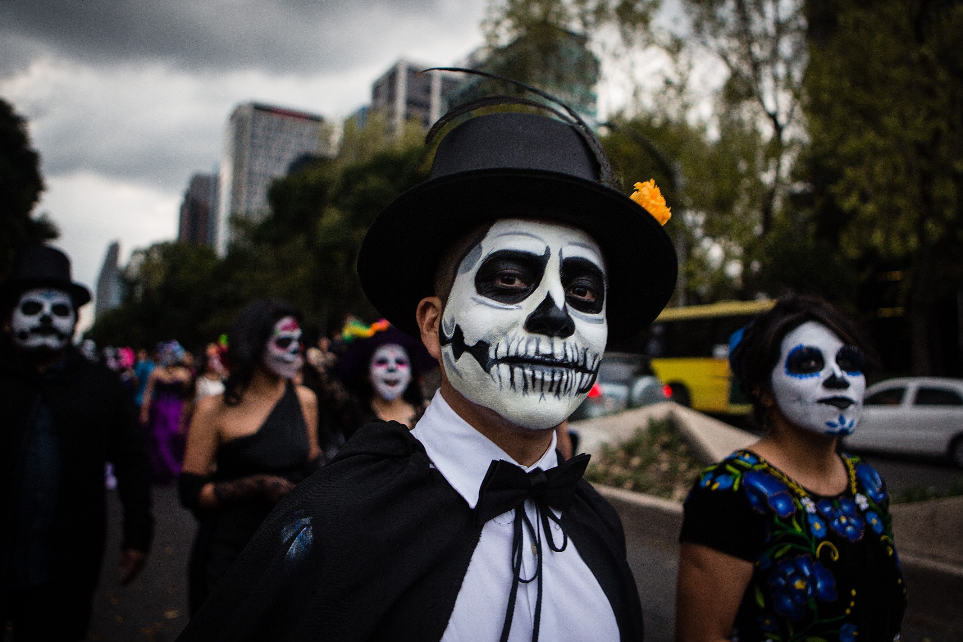 30 Amazing Photos From Mexico City's Day Of The Dead Celebrations