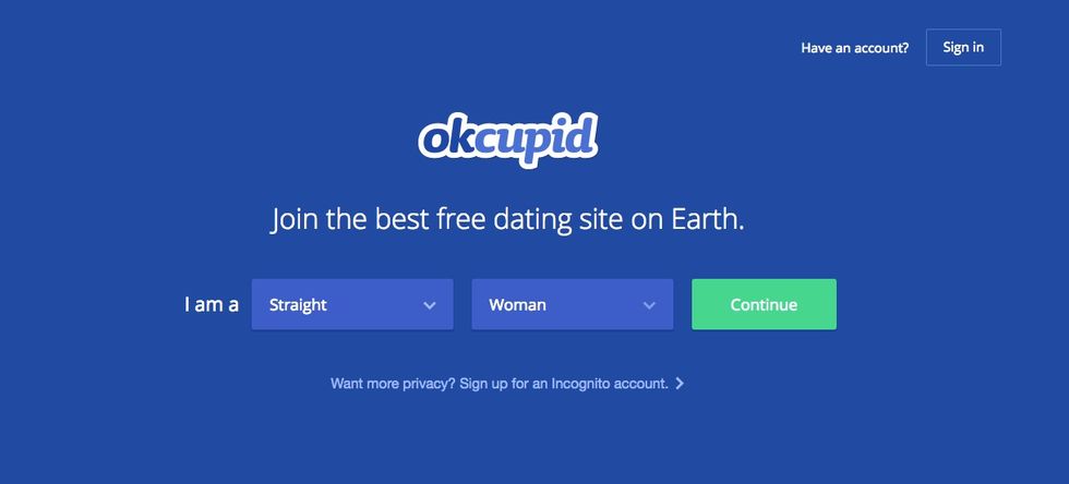 OKCupid dating app