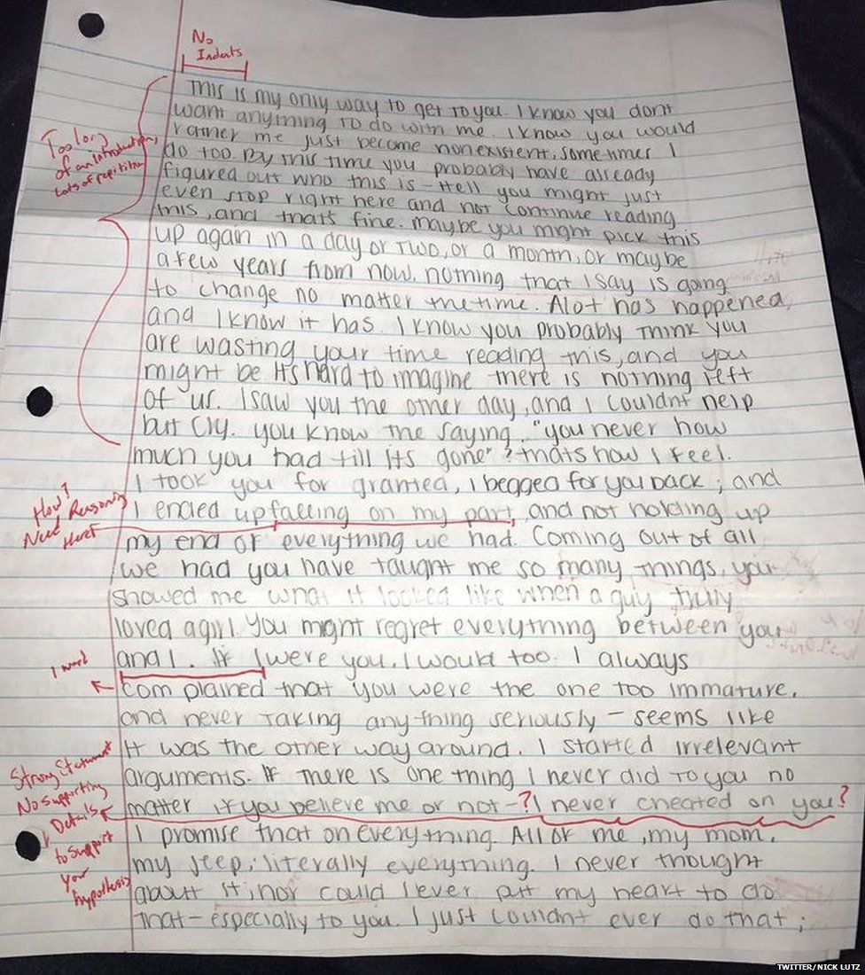 Man Becomes Internet Legend After Marking His Cheating Ex