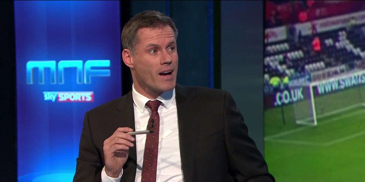 Jamie Carragher Reaction - Jamie Redknapp Skysports Football