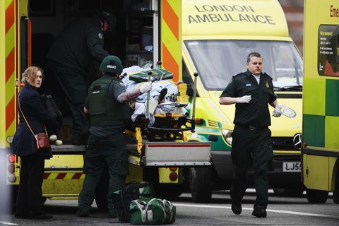 London Ambulance, Houses of Parliament incident