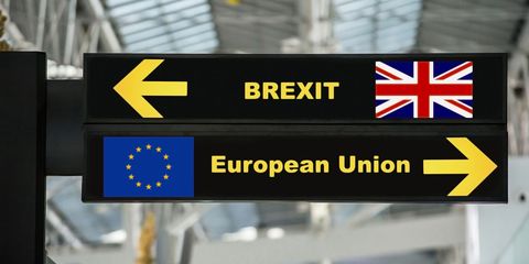 Brexit sign