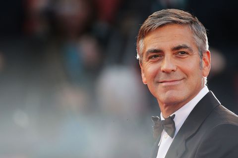 George Clooney in a tuxedo