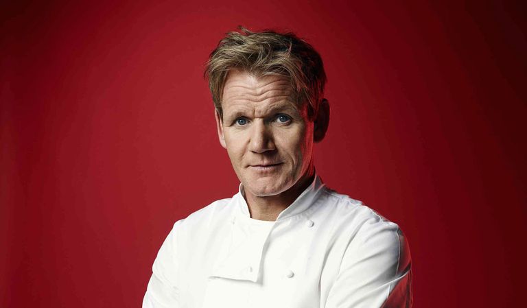 Gordon Ramsay's Blue Hair Chef Outfit - wide 7