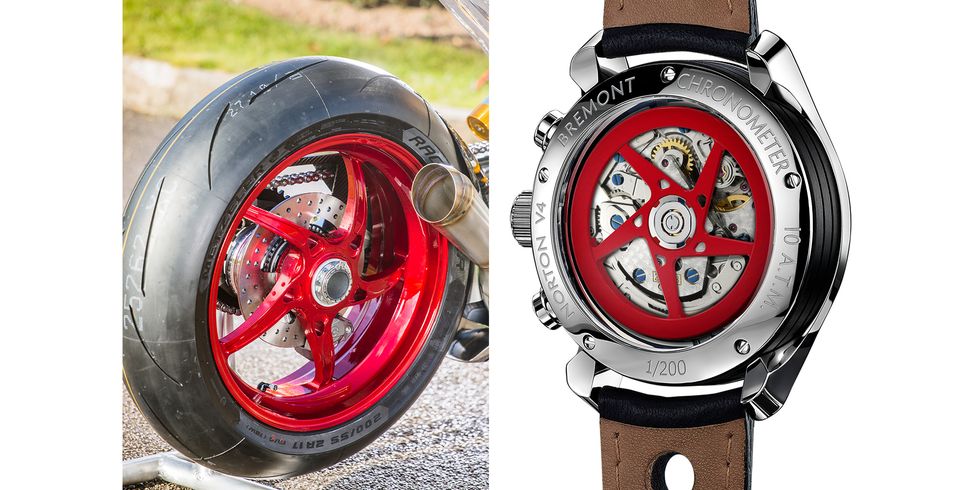 Watch, Tire, Analog watch, Wheel, Alloy wheel, Strap, Rim, Automotive tire, Watch accessory, Spoke, 