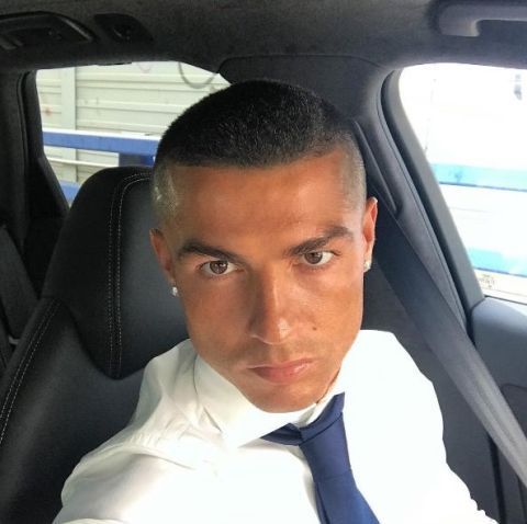 cristiano ronaldo haircut