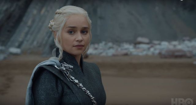 Daenerys Targaryen in Game of Thrones season 7 episode 4
