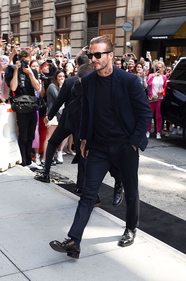 A Simple Lesson In Dressing Well For Autumn, With David Beckham