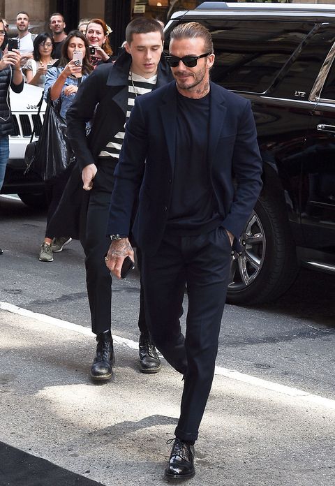 A Simple Lesson In Dressing Well For Autumn, With David Beckham