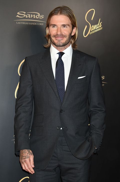 How To Get David Beckham's New Long Hair