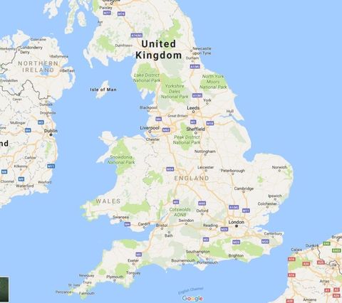 North And South England Map New Theory Claims England's North / South Divide Is In Leicestershire