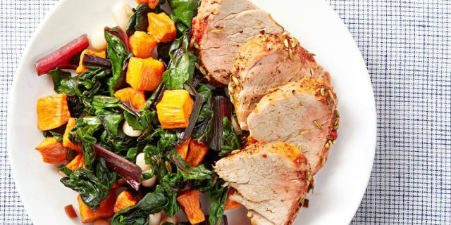 Roast Pork with Winter Veggies Recipe