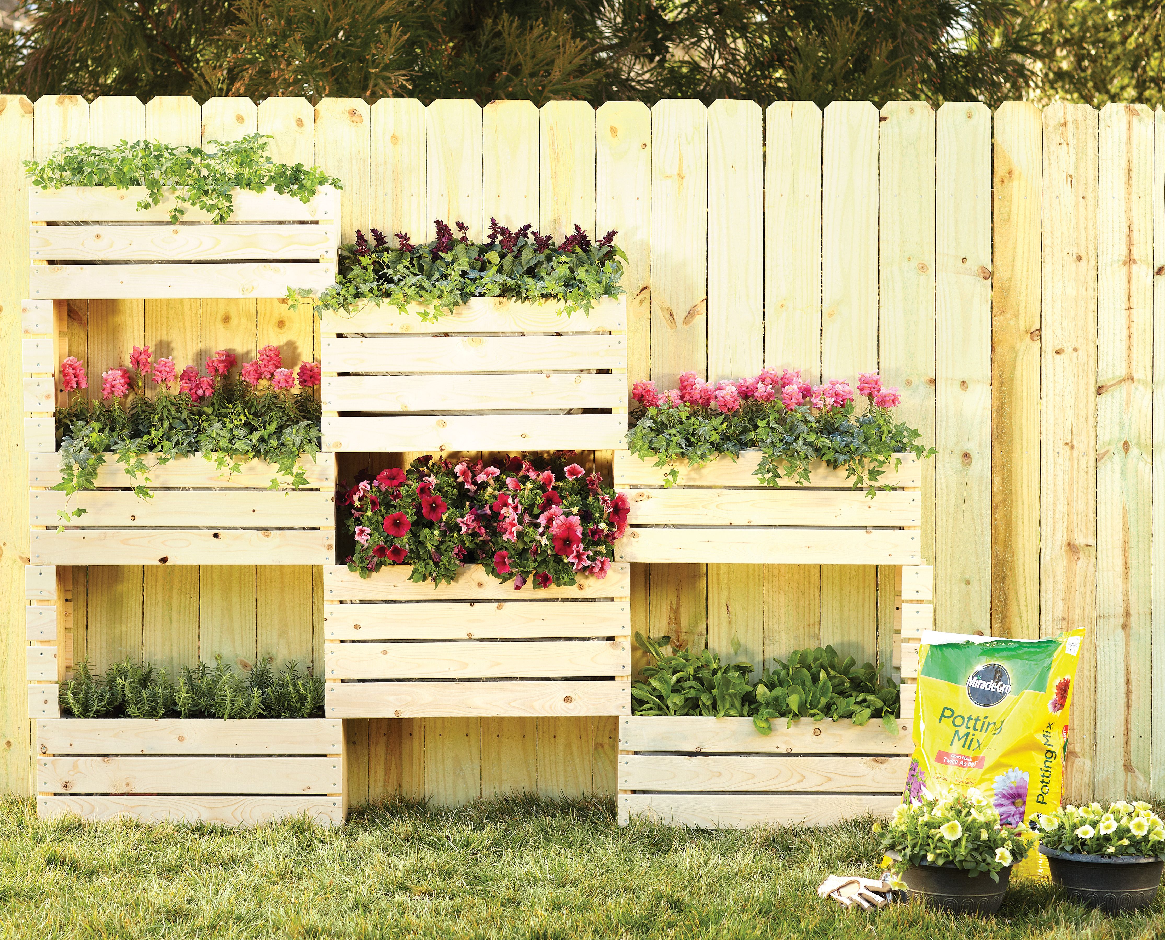 Home Depot Garden Fence Tutorial Home Design 2017