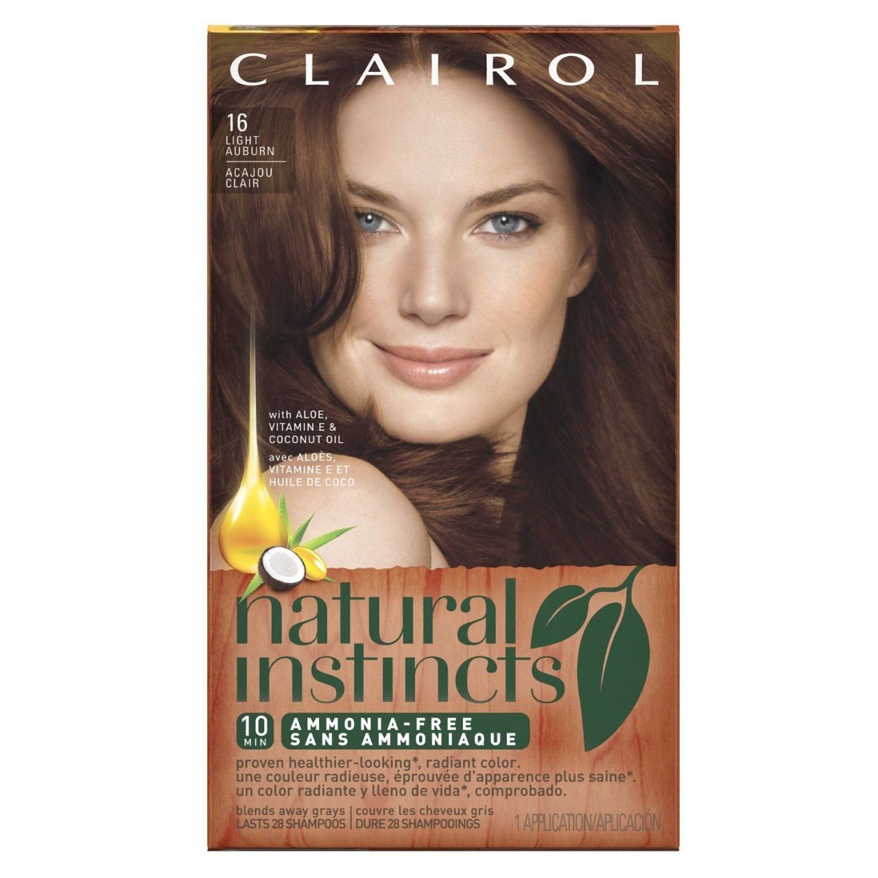 Hair Color Chart Clairol Natural Instincts