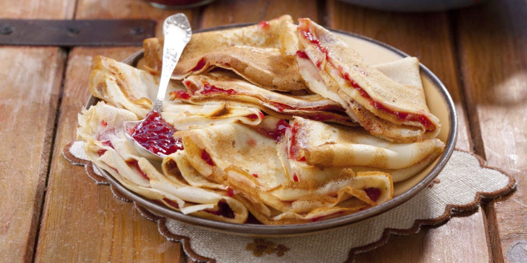 Best Crepe Recipe With Strawberries And Cream How To Make Crepes Best Crepe Recipe With Strawberries And Cream How To Make Crepes
