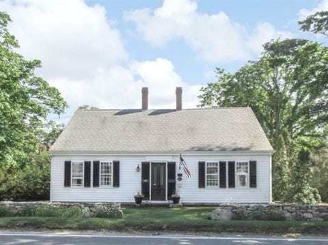 cape cod house with one room schoolhouse historic cape cod home