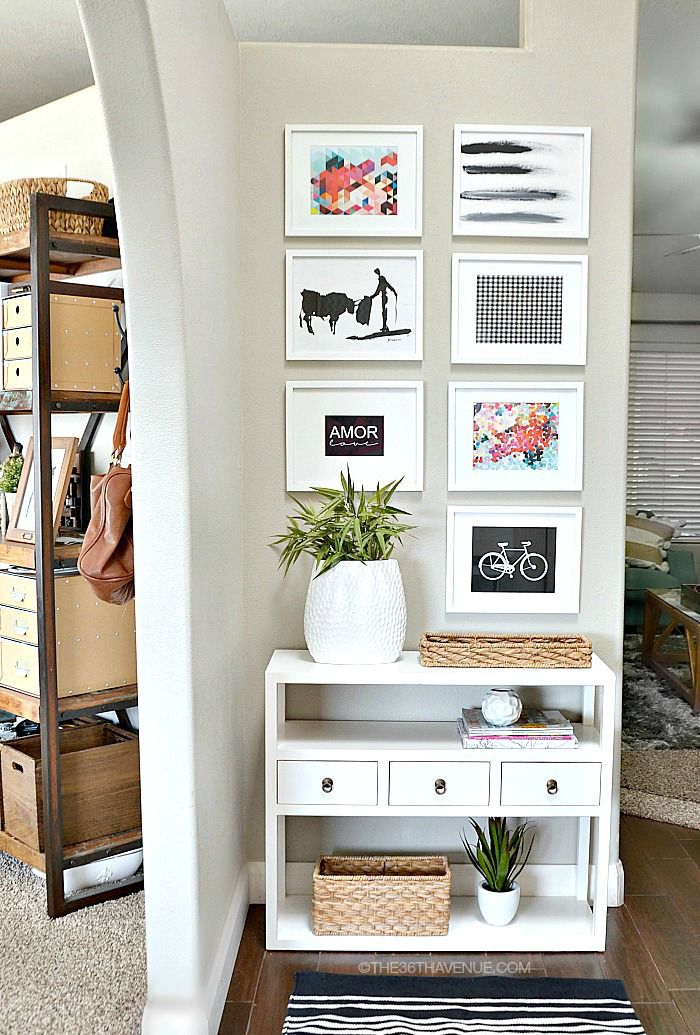 10 Ways To Fake An Entryway Decorating Tips - Entry Wall Decor Ideas