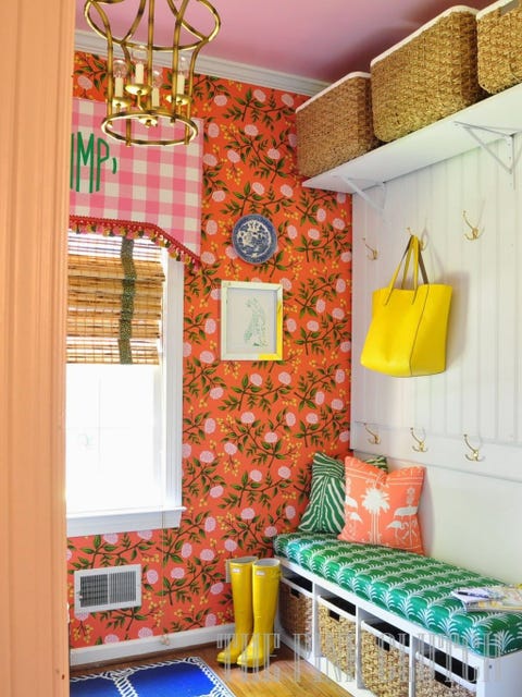 Colorful Laundry Room Makeover - Laundry Room Decorating Ideas