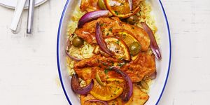 moroccan olive and orange chicken   valentine's day recipes