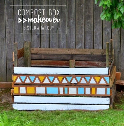 Makeover of the compost box Makeover of the compost box
