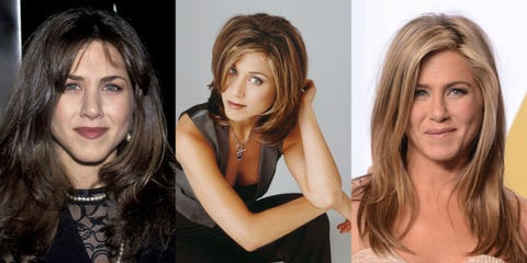 Jennifer Aniston Hair Evolution Timeline Of Jen S Hairstyles Image