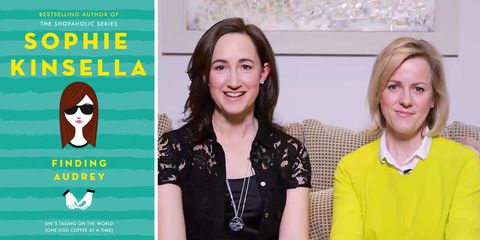 Finding Audrey author Sophie Kinsella and Jojo Moyes