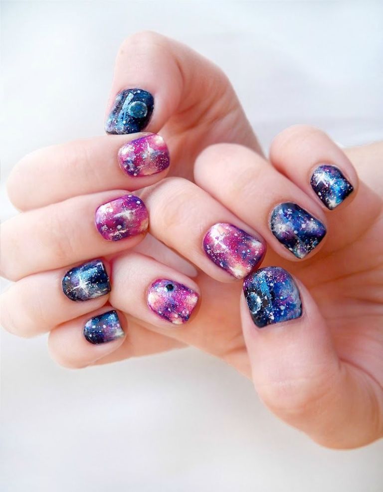 Nail Art Ideas for Short Nails - Manicures Designs for Shorter Nails