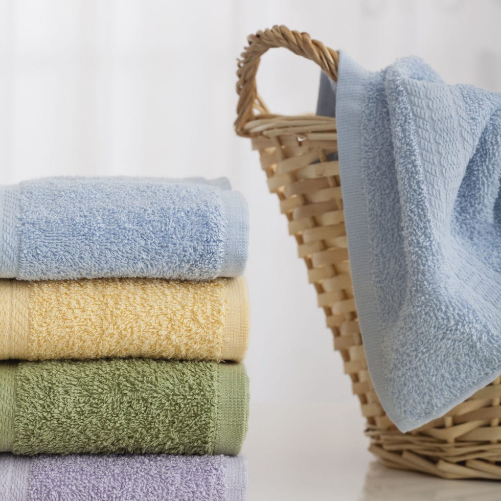 If you've got hard water, mineral buildup could be the cause of your scratchy towels. "To lift deposits, <a target="_blank" href="http://orchidorbit.com/home/cleaning/a31614/how-to-soften-scratchy-towels/">wash the towels in the hottest water possible</a>, and add 1 cup of ammonia and nothing else," says <em>Good Housekeeping</em> homecare expert Heloise.