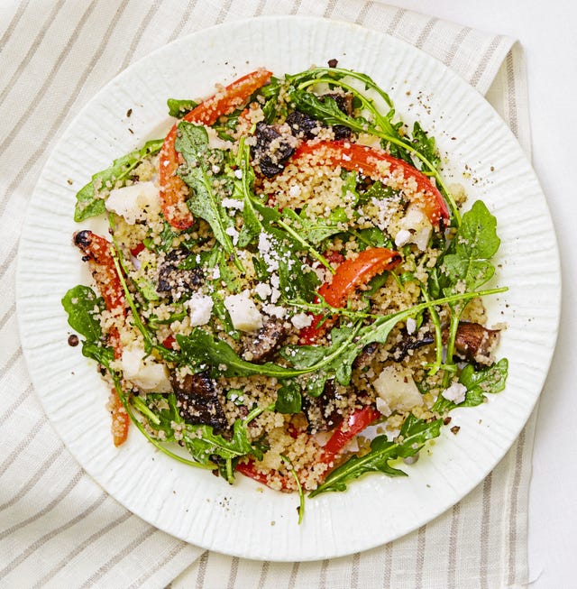 grilled veggie couscous salad