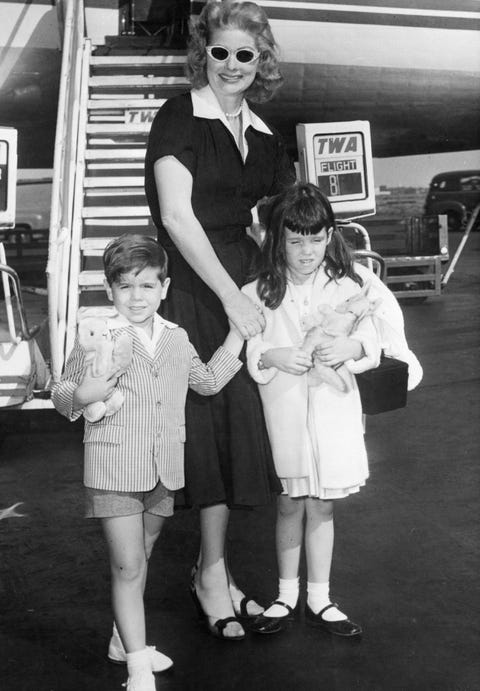 Lucille Ball With Her Kids Rare Photos S Family Image