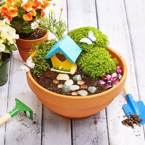 Make A Mini Magic Garden Diy Fairy, How Do You Make A Fairy Garden Step By