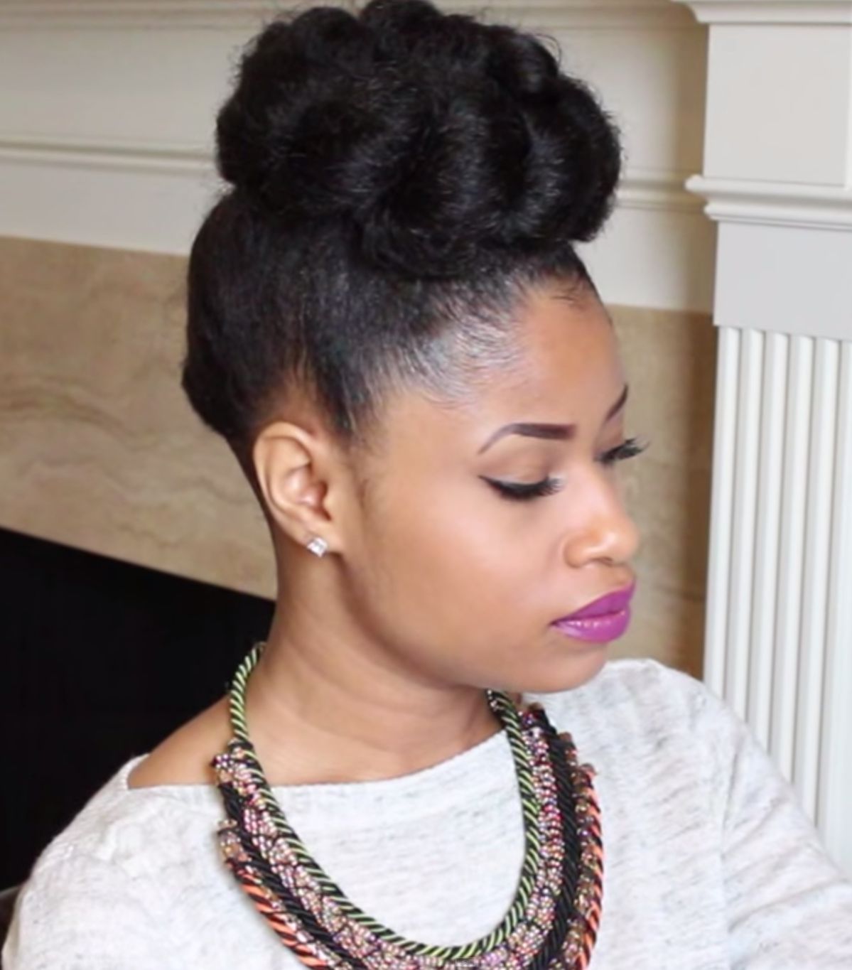zahirziani - Casual French twist for the Holidays brings a... | Facebook