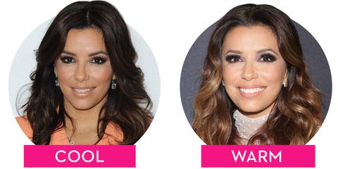 Warm Vs Cool Toned Hair Colors How Hair Undertones Change Your Look Warm Vs Cool Toned Hair Colors How Hair Undertones Change Your Look