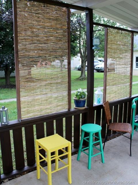 DIY Patio Privacy Screens - Backyard Patio Ideas