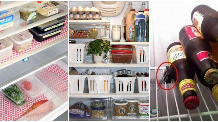 Refrigerator Side Door Storage Box, Long Strip Food Organizer