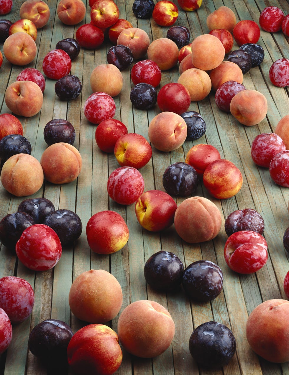 peaches and plums