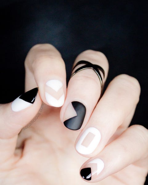 15 White Nail Art Designs Manicure Tutorials Image