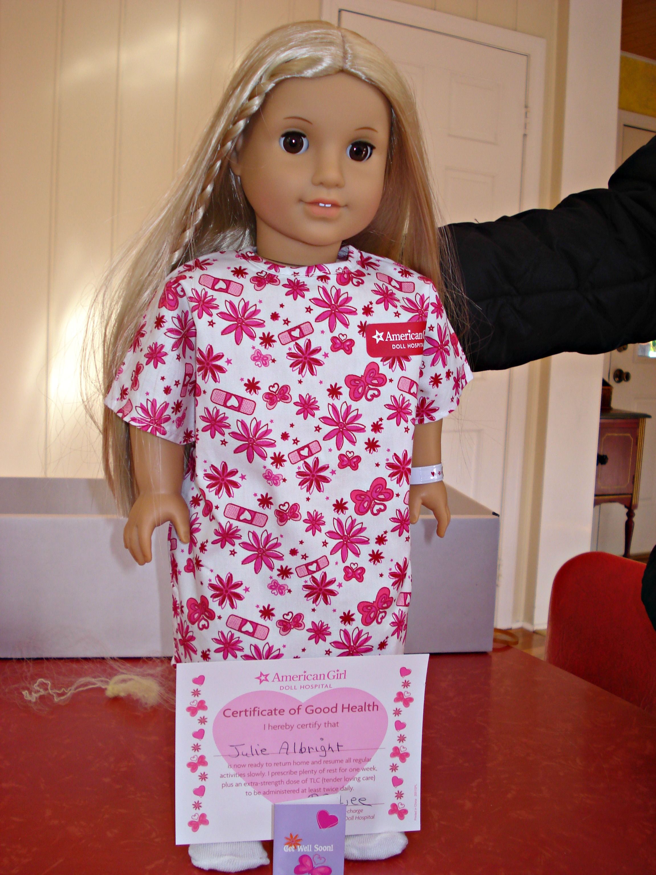 bald american girl doll