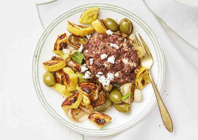 Feta & Mint Mini Meatloaves