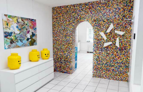 lego wall signs