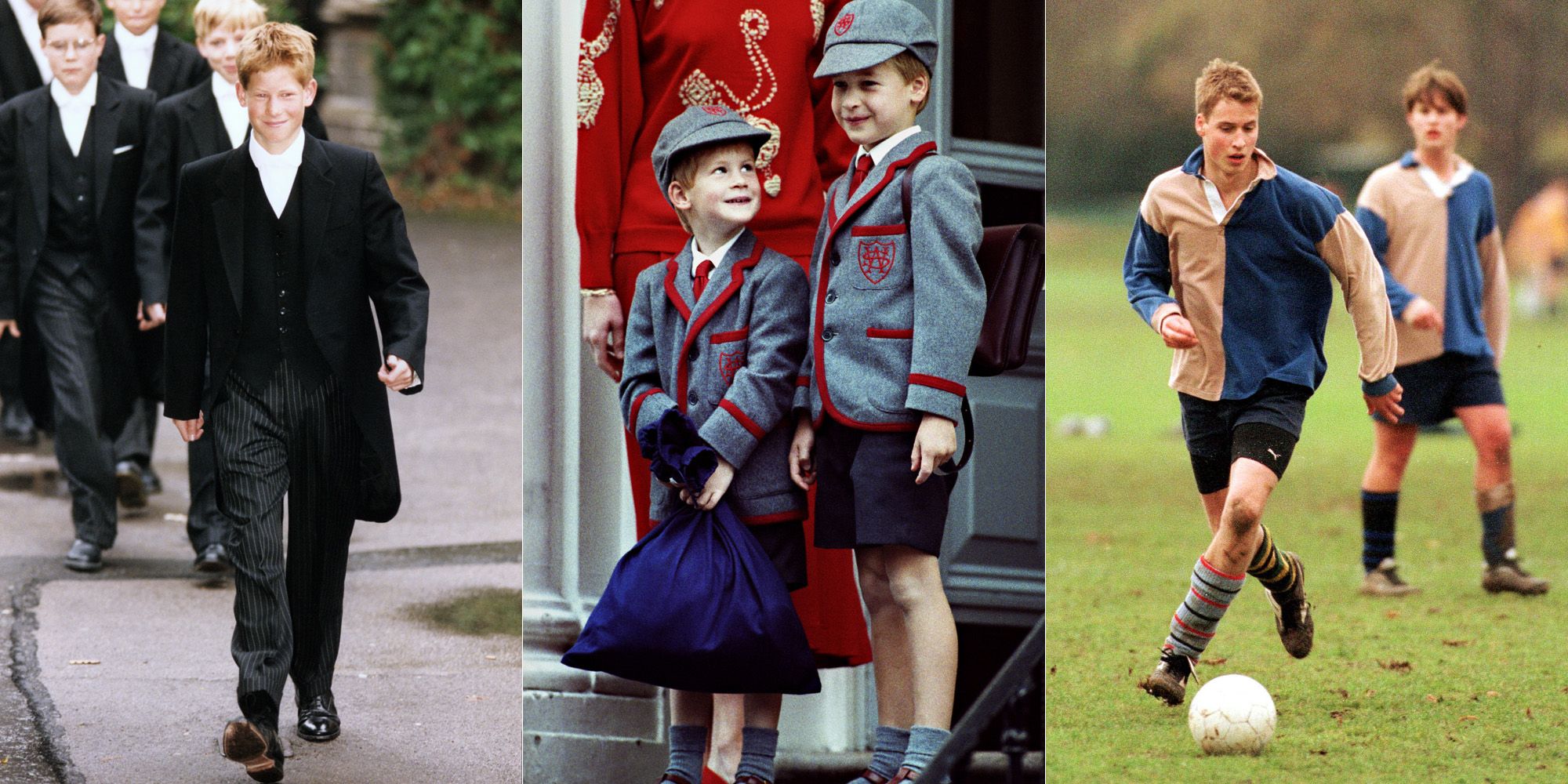 Prince William And Prince Harry S Most Adorable School Moments Royal Childhood Photos