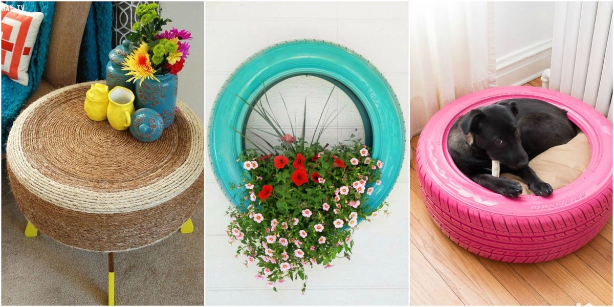 9 New Uses for Tires - New Ways to Use Old Tires