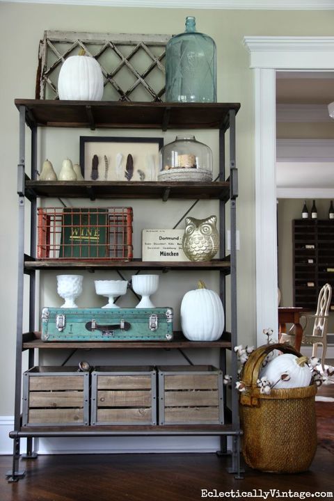 Eclectically Vintage Shelf