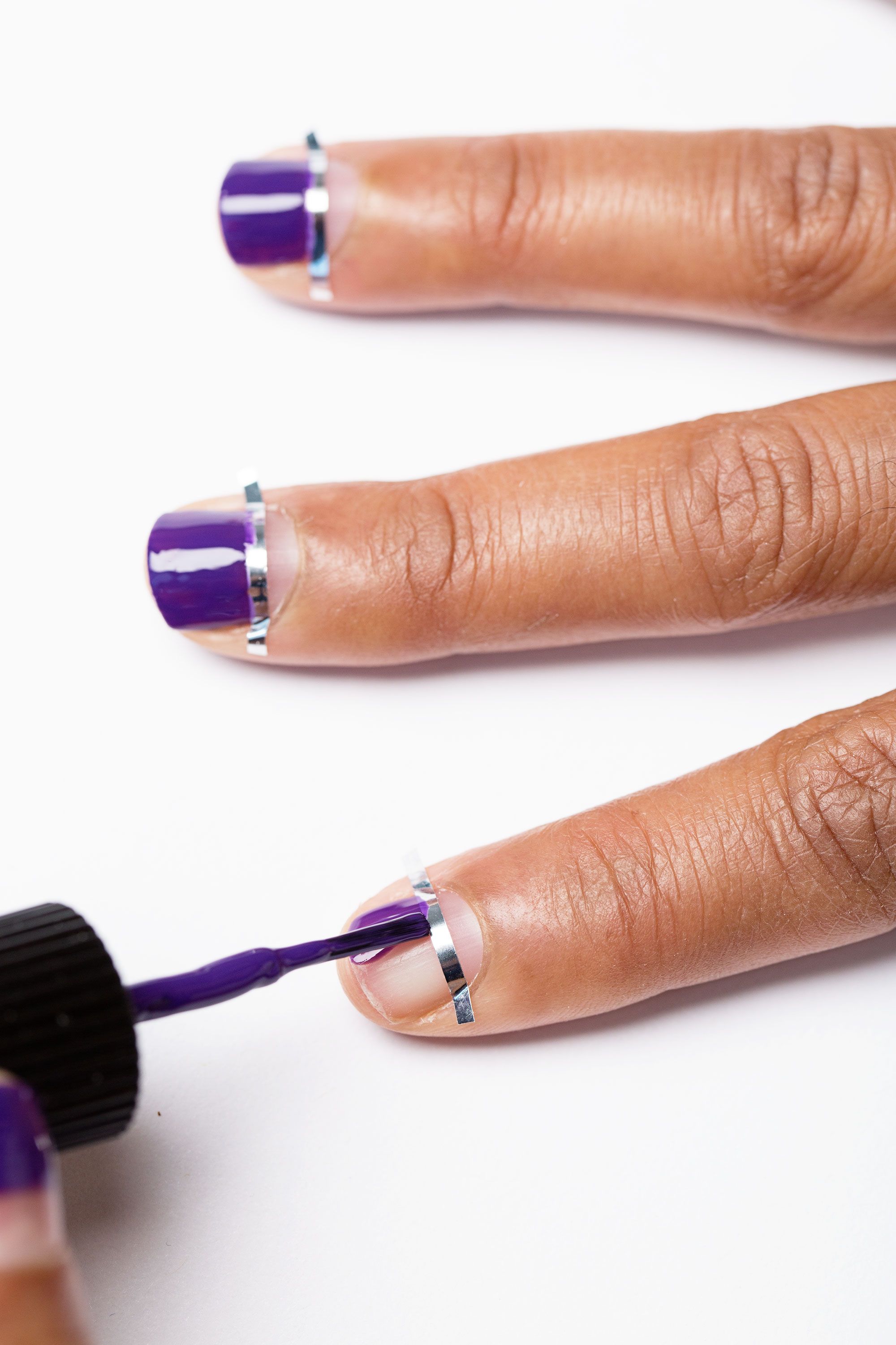 45 Purple Nail Art Designs | Art and Design | Purple nail art designs, Purple  nail designs, Purple nail art