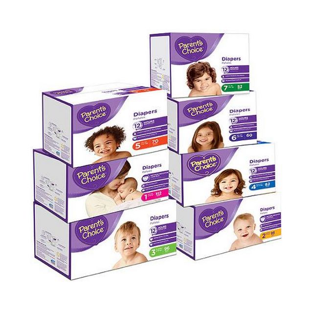 parents choice brand diapers