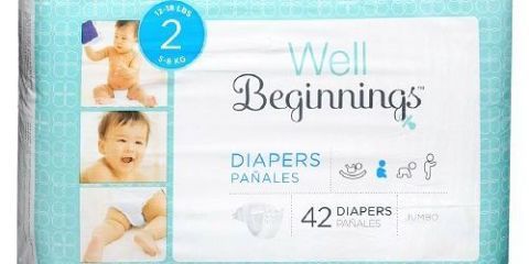 well beginnings diapers size 1