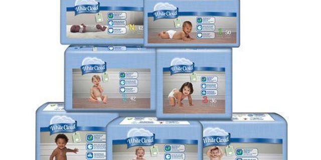 white cloud diapers