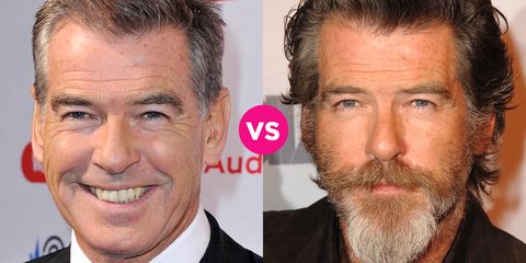 Scruff or No Scruff: 24 Famous Men With and Without Beards - George ...