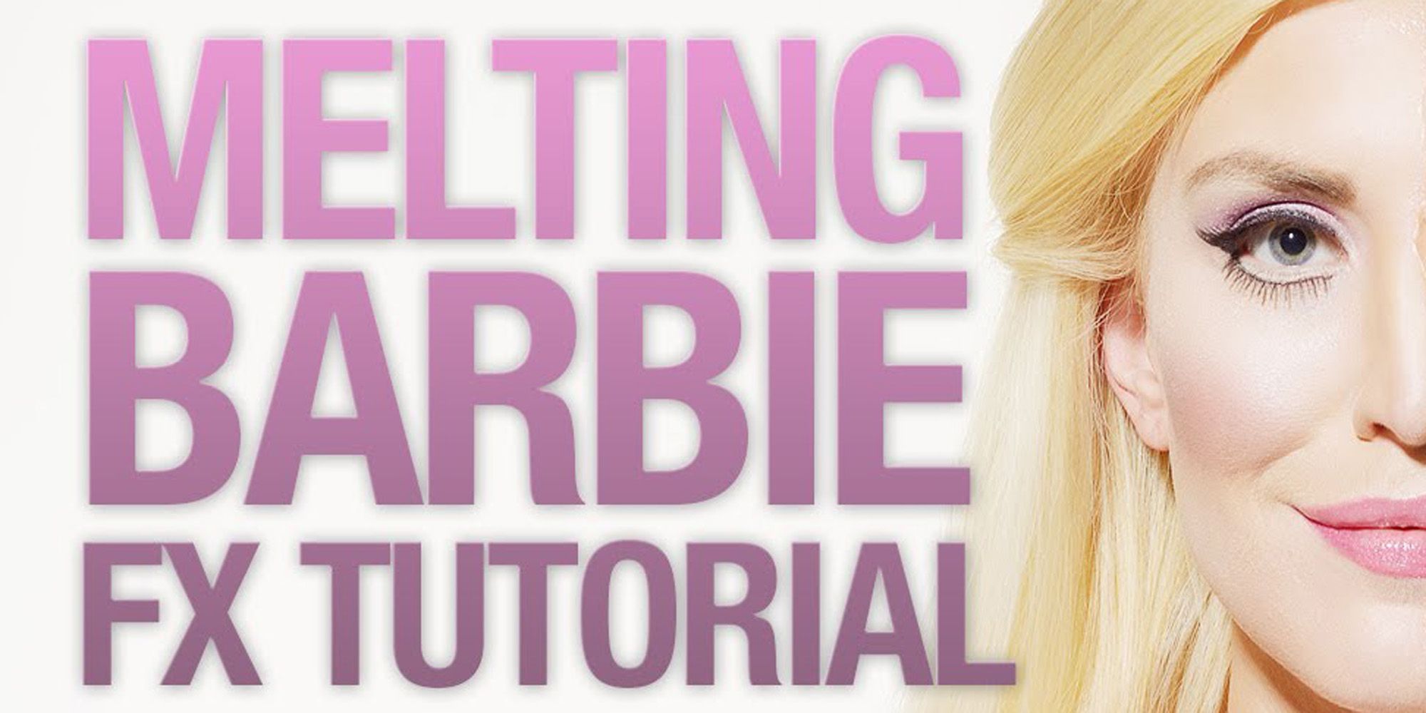 This Melting Barbie Makeup Tutorial Is Terrifying Melted Barbie